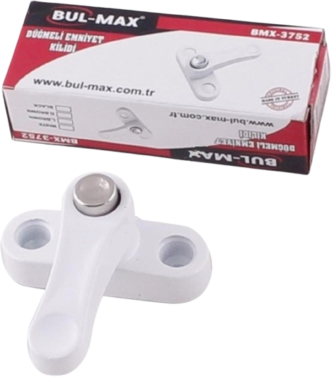 BULMAX DÜĞMELİ EMNİYET KİLİDİ BMX3752